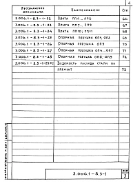 Выпуск 3-1 Трассы. Плиты, опорные подушки. Рабочие чертежи 