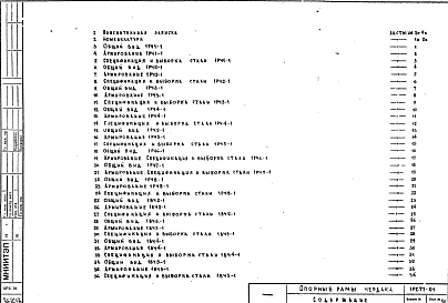 Альбом 1 Рабочие чертежи 