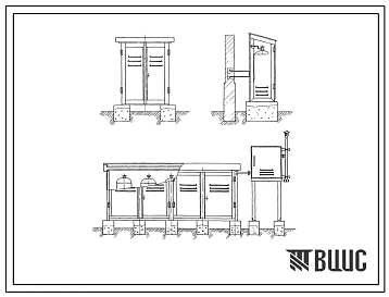 Типовой проект 905-38 Индивидуальные и групповые установки сжиженного газа для жилого фонда и коммунально-бытовых потребителей
