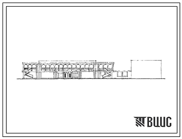Типовой проект 242-5-43с Клуб-столовая пионерского лагеря-базы отдыха на 720-600 мест. Для строительства в IVГ климатическом подрайоне сейсмичностью 8 баллов.