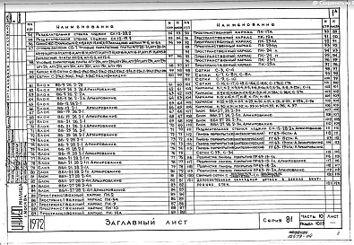Часть 10 Раздел 10.1-5 Железобетонные изделия