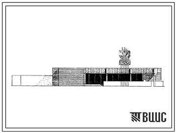 Типовой проект 272-22-25c Унифицированное здание специализированных кафе на 100 мест (молодежное, молочное, детское) (в конструкциях серии ИИС-04)