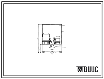 Шифр 1С.160.В25.11,5.52.1.5/В.2.21.1,1.5.1.1 Насосная установка 1С.160.В25.11,5.52.1.5/В.2.21.1,1.5.1.1