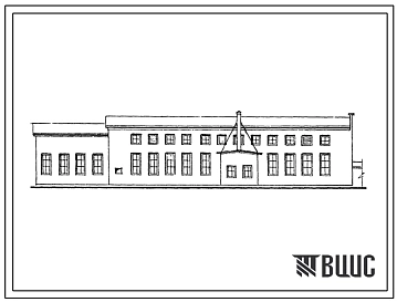 Типовой проект 8-04-253 Сушильно - семеочистительный пункт на 700 т. семян конопли. (Схема генерального плана, Производственный корпус с несущими кирпичными стенами, Склад очищенных семян).