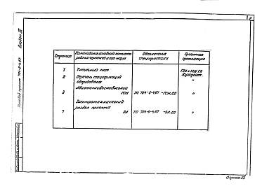 Альбом 3 Спецификации оборудования        