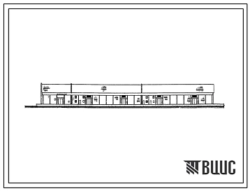 Типовой проект 709-96ПП Неотапливаемый блок складов областной торгово-накопительной базы с товарооборотом 45 млн.рублей в год.
