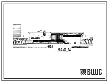 Типовой проект 264-13-68 Широкоформатный кинотеатр 1200 мест для строительства в 1В климатическом подрайоне, 2 и 3 климатических районах