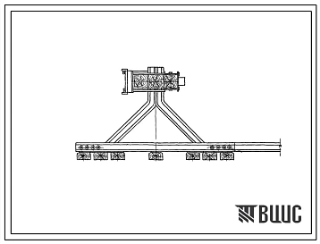 Шифр 4809 Конструкции типовых внутрецеховых упоров на железнодорожных путях промышленных предприятий