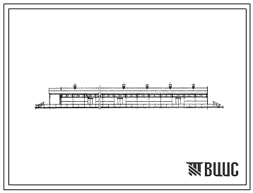 Типовой проект 709-37 Отапливаемый склад служб материально-технического обеспечения железных дорог.