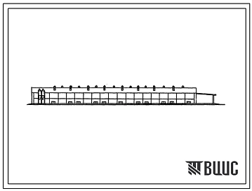 Типовой проект 805-3-32.83 Птичник для выращивания 10тыс. голов молодняка кряковых уток (стены из асбестоцементных панелей).