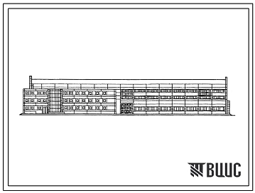 Типовой проект 411-2-128 Четырехрамный лесопильный цех годовой производительностью по распилу сырья 205-295 тыс. м3