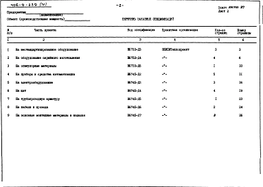 Альбом 4 Заказные спецификации