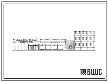 Типовой проект 272-12-84с.87 КОМИССИОННЫЙ МАГАЗИН ТОРГОВОЙ ПЛОЩАДЬЮ 400 КВ.М.