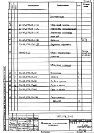 Альбом 6 Часть 2 Механизм опрокидывания поддонов. Печь толкательная для нормализации размерами пода 2,43х7,07 м, на газе и мазуте. Рабочая документация