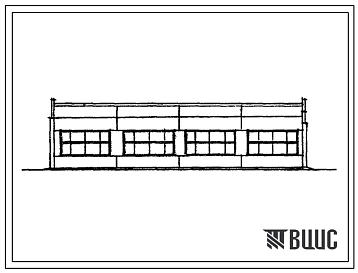 Типовой проект 503-2-3 Филиал автотранспортного предприятия на 15 автобусов с открытой стоянкой для сельской местности