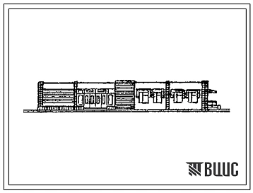 Типовой проект ЦВП-79.82Т (04-64-КК) Чайная солдатская  на 120 мест со стенами из кирпича и внутренним каркасом серии ИИ-04
