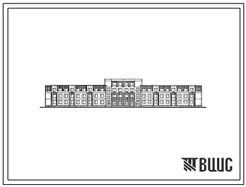 Типовой проект 221-1-612.13.88 Школа на 33 класса (1266 учащихся). Для Тюменской области. Здание  трех-, четырехэтажное. Стены из трехслойных керамзитобетонных панелей.