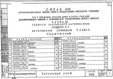 Часть 10 Раздел 10.4-1 Внутренние стеновые панели
