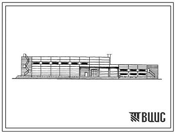 Типовой проект 709-2-6.83 Отапливаемый склад оборудования емкостью 1300 т для базы комплектации