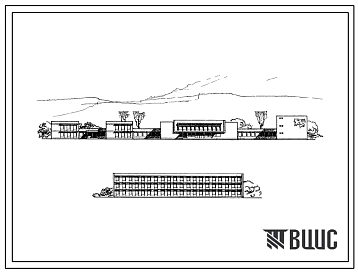 Типовой проект 225-1-112с Десятилетняя общеобразовательная школа на 30 классов (1176 учащихся) с сейсмичностью 7 и 8 баллов.
