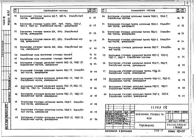 Раздел 10.2-2 Внутренние стеновые панели. Рабочие чертежи