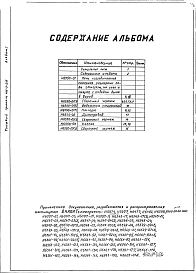 Альбом 1 Рабочие чертежи (Н6550)