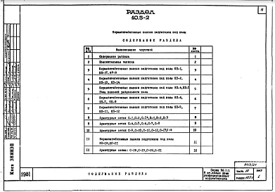 Часть 10 Раздел 10.5-1 Гипсоцементобетонные плиты подготовки пола. Раздел 10.5-2 Керамзитобетонные плиты подготовки пола. Раздел 10.6-1 Деревянные изделия. Раздел 10.7-1 Металлические изделия. Раздел 10.9-1 Гипсоцементные перегородки