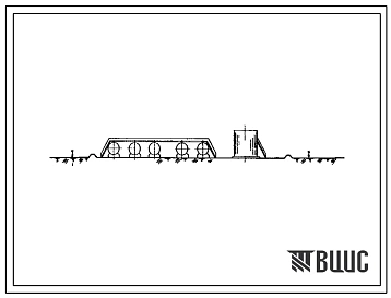 Типовой проект 704-4-3 Склад резервуарного хранения легковоспламеняющихся жидкостей емкостью 900 и 1500 м3