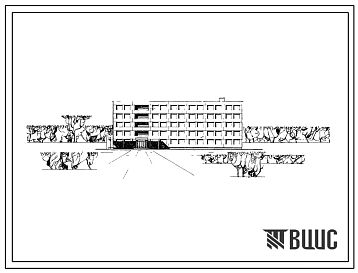 Типовой проект 161-88-11/75 Пятиэтажное общежитие на 245 мест.
