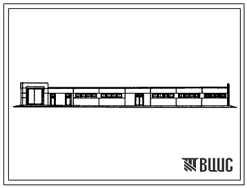 Типовой проект 805-9-5.84 Дезинфекционный блок для птицефабрик на 3 млн. бройлеров (полносборное здание). Размеры здания - 18x48 м. Расчетная температура: -20, -30°С. Стены - панельные легкобетонные.