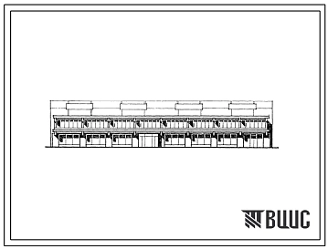 Типовой проект 262-28-6с.13.87 Домоуправление с детским клубом, библиотекой и опорным пунктом во встроенно-пристроенном блоке к жилым домам серии 135. Для Иркутской области. Здание одноэтажное. Каркас по серии 1.020.1-2с. Стены из керамзитоперлитобетонных