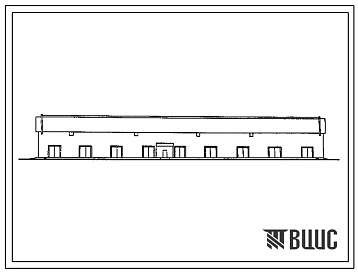 Типовой проект 811-46.87 Сарай для рассыпного сена емкостью 400 т