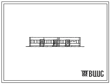 Типовой проект 242-5-73с Административно-медицинский блок с изолятором пионерского лагеря-базы отдыха на 240/210 мест. Для строительства в 4А и 4Г климатических подрайонах сейсмичностью 7 и 8 баллов