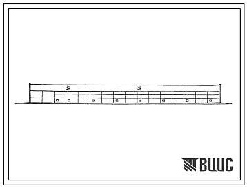 Типовой проект 805-3-94.88 Птичник на 13 тыс. голов ремонтного молодняка кур от 1 до 19 недель. Птица содержится на глубокой подстилке с применением комплекта оборудования КРМ-18. Размеры здания - 18x96 м. Расчетная температура: -20, -30, -40°С. Стены - п