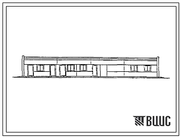Типовой проект 807-10-73.85 Ветеринарная лаборатория с санитарной бойней для комплексов на 54 и 108 тыс. свиней в год. Размеры здания - 12x24 м. Расчетная температура: -20, -30, -40°С. Стены - панельные легкобетонные. Покрытие - железобетонные плиты по же