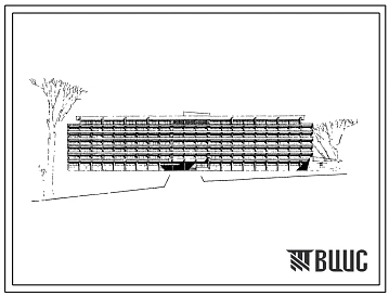 Типовой проект 244-1-7/75 Туберкулезный санаторий на 360 мест. Для строительства во II и III климатических районах.