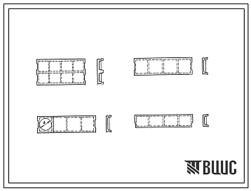Выпуск 1 Предварительно напряженные плиты шириной 3,0; 1,5 и 0,95 м . Рабочие чертежи