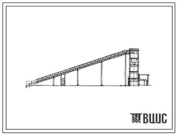 Типовой проект 409-28-3с Автоматизированная бетонно-растворная установка со смесителями емкостью 750-1200 литров (по выходу готовой смеси 500-800 литров) для строительства в сейсмических районах (односекционная)