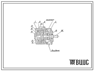 Шифр ДГ12-5М-РЭ Насосы пластинчатые регулируемые с дистанционным управлением типа ДГ12-5М