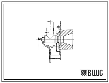 Проект Тч1729 Установка форсунки низкого давления Ду 100 системы Стальпроекта