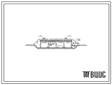 Типовой проект 901-4-98с.86 Резервуар для воды прямоугольный железобетонный сборный емкостью 2500...3900 м3 ( с применением изделий промзданий) Сейсмичность 8 баллов.