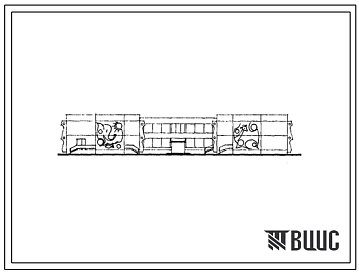 Типовой проект 211-2-165с Детские ясли-сад на 280 мест универсального назначения (в конструкциях серии 135). Для строительства в IVБ и IVВ климатических подрайонах сейсмичностью 7 и 8 баллов.