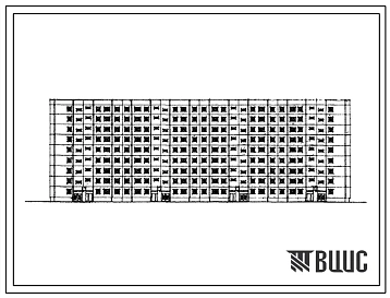 Типовой проект 111-83-3/1 Девятиэтажный четырехсекционный крупнопанельный 144 квартирный жилой дом.