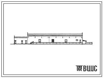 Типовой проект 701-1-15 Продовольственная база железнодорожных ОРСов емкостью 500т.