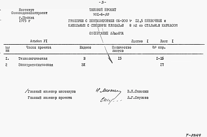 Альбом 6 Заказные спецификации
