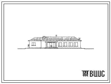 Типовой проект 224-1-301с Начальная школа на 40 учащихся с квартирой для учителя. Для сельского строительства в 3Б, 4Б и 4В климатических подрайонах сейсмичностью 7 и 8 баллов
