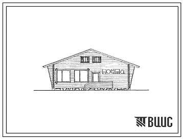 Типовой проект 601-27 Сельское отделение связи для пунктов с населением до 500 человек (СОС-1а). Вариант со стенами из кирпича (УП-037-69). Вариант со стенами из кирпича (УП-037-69).
