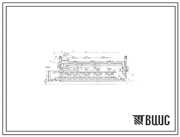 Проект Т35260 Печь конвейерная для отпуска размером пода 1,2х7,5=9 м² на газе