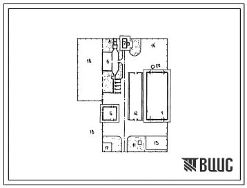 Типовой проект 807-010-8 Лечебно-санитарные пункты совхозов (колхозов) на 250 и 500 овец