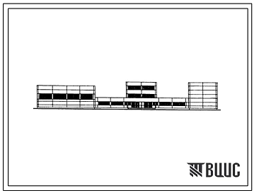 Типовой проект 222-1-400с.83 Средняя общеобразовательная школа на 30 классов (1176 учащихся) с группами продленного дня. Для строительств в 1В климатическом подрайоне, 2 и 3 климатических районах сейсмичностью 8 и 9 баллов
